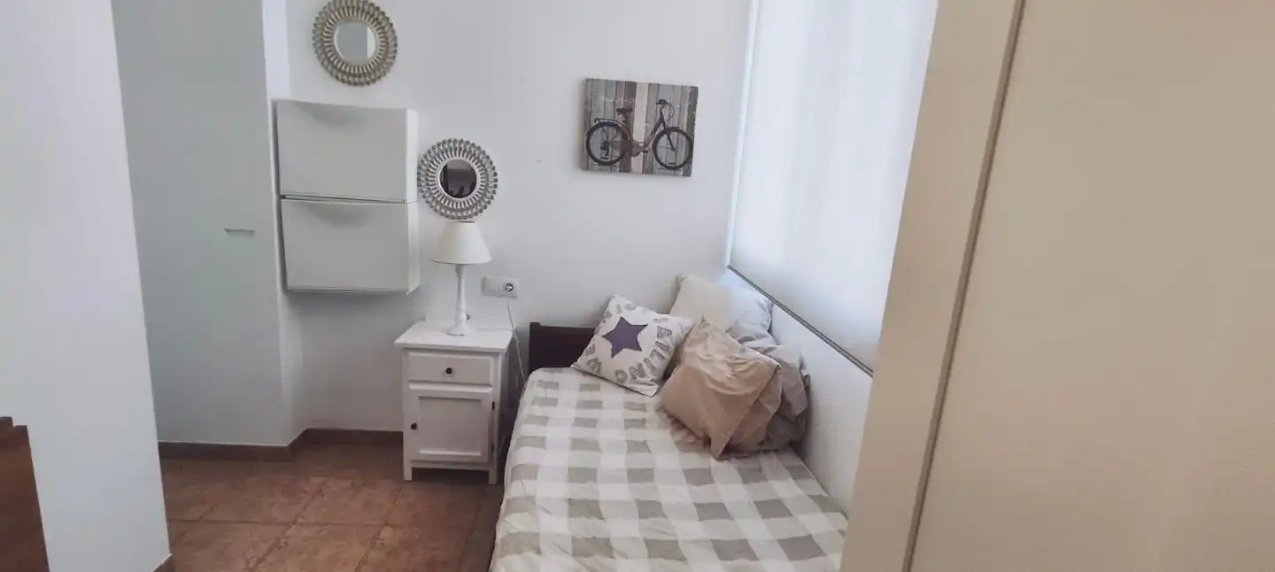 Bedroom of Apartments for rent in Vera  with Air Conditioner, Terrace and Furnished