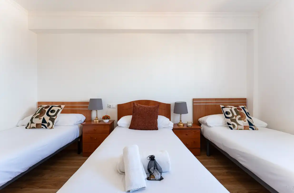 Bedroom of Flat for sale in Benalmádena  with Air Conditioner, Heating and Furnished