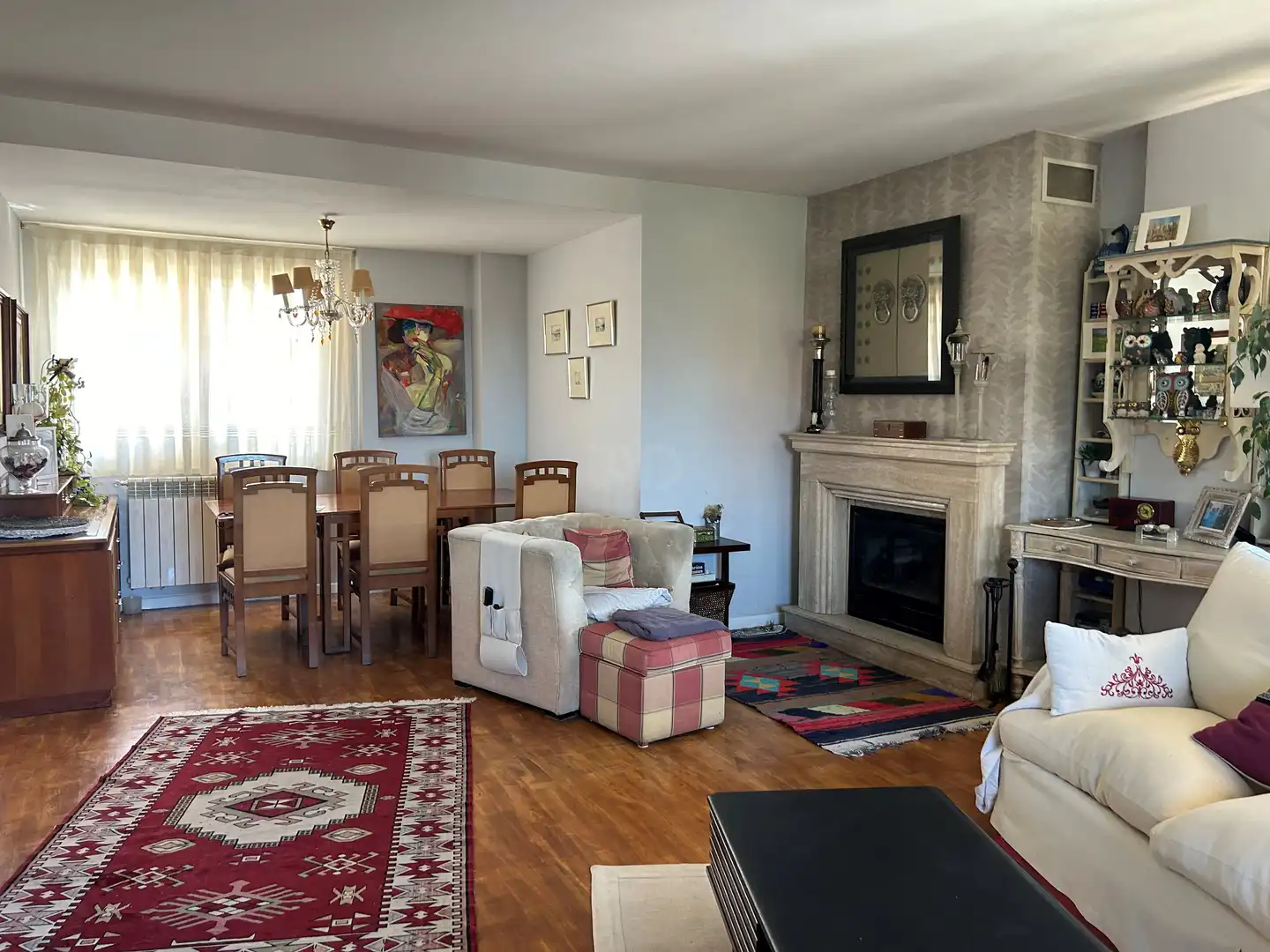 Comedor de Casa o chalet en venta en Sariegos con Calefacción, Terraza y Piscina