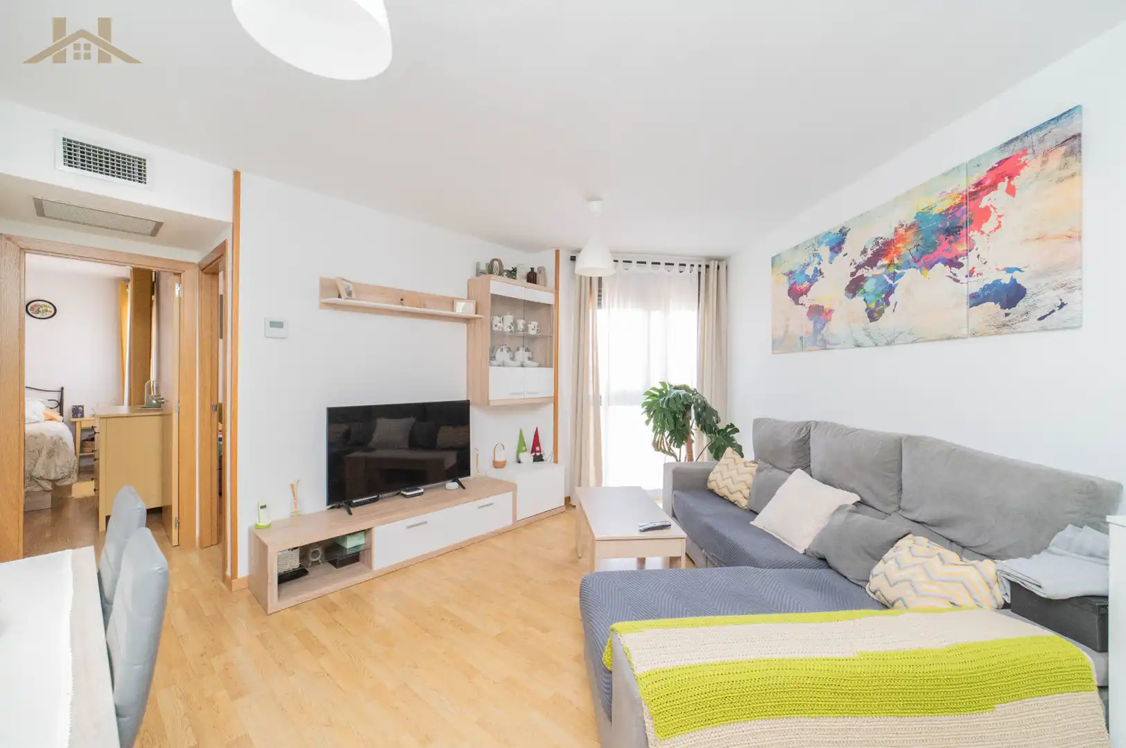 Sala de estar de Piso en venta en Navalcarnero con Aire acondicionado, Calefacción y Parquet