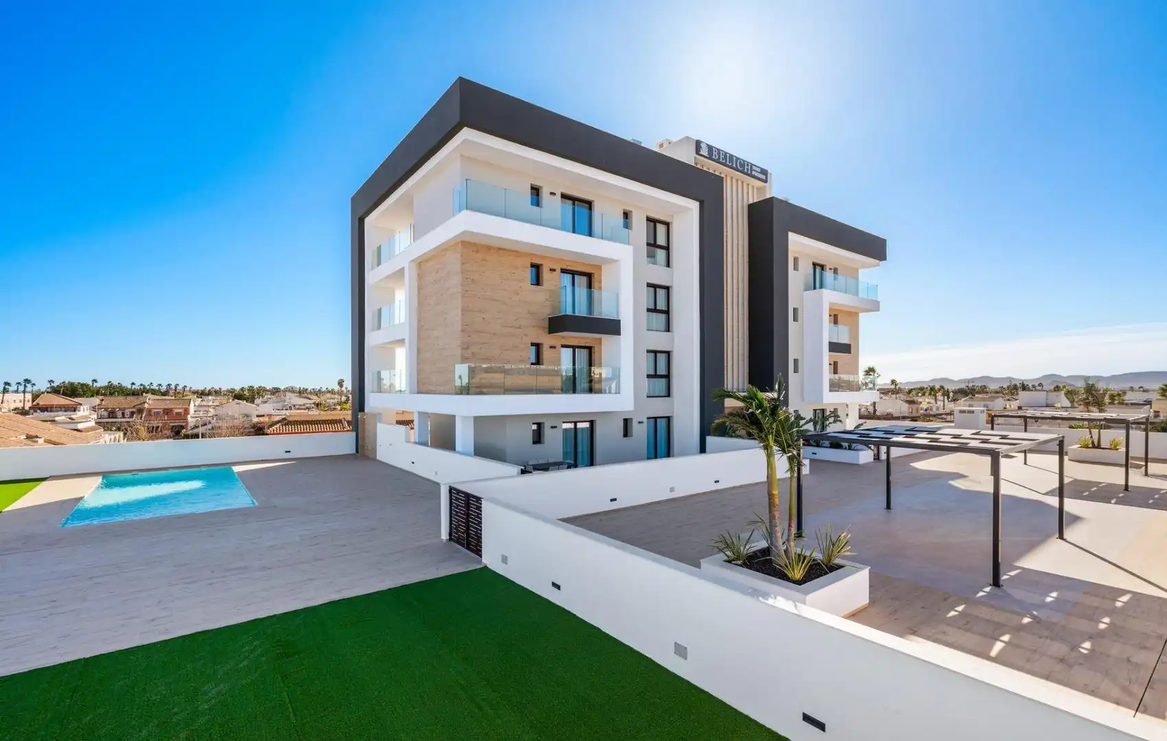 Vista exterior de Apartamento en venta en Los Alcázares con Aire acondicionado, Calefacción y Terraza