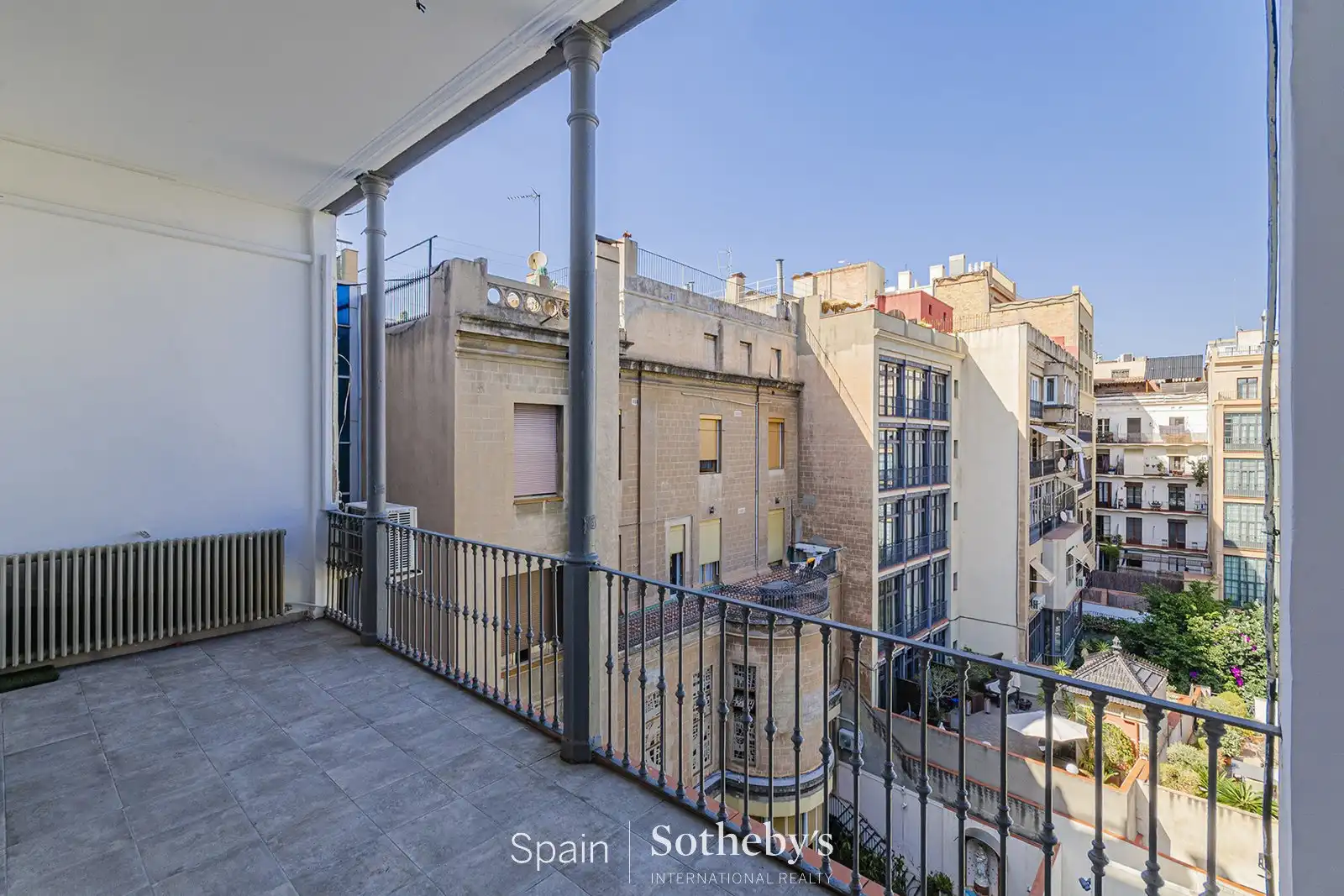 Terraza de Apartamento en venta en Barcelona con Calefacción y Terraza