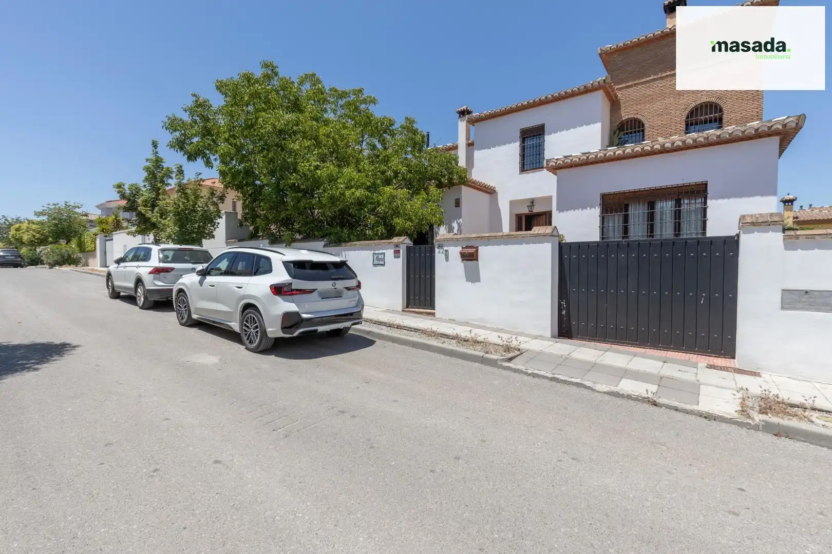 Vista exterior de Casa o chalet en venta en Vegas del Genil con Calefacción, Jardín privado y Piscina