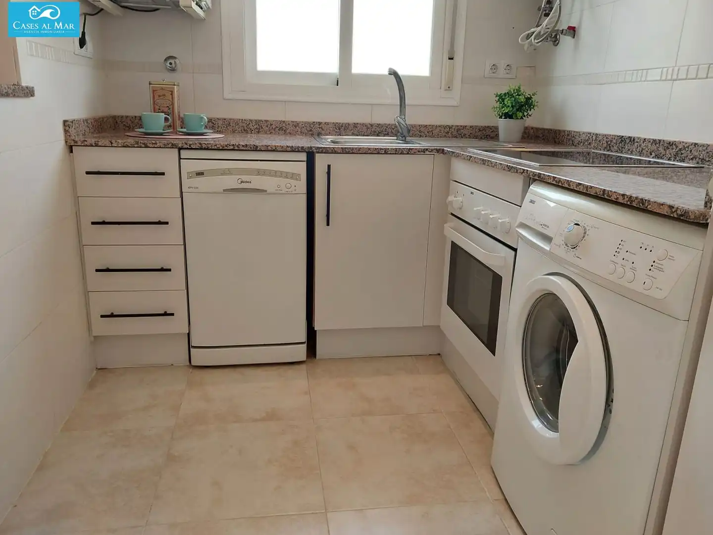 Cuina de Apartament en venda en Oropesa del Mar / Orpesa amb Aire condicionat, Calefacció i Terrassa