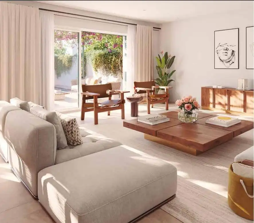 Sala d'estar de Casa o xalet en venda en Sotogrande amb Aire condicionat, Calefacció i Jardí privat