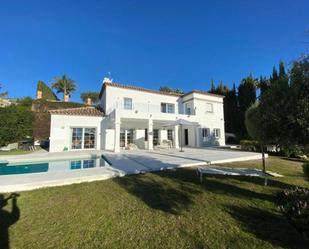 Exterior view of House or chalet to rent in Benahavís  with Air Conditioner, Heating and Private garden