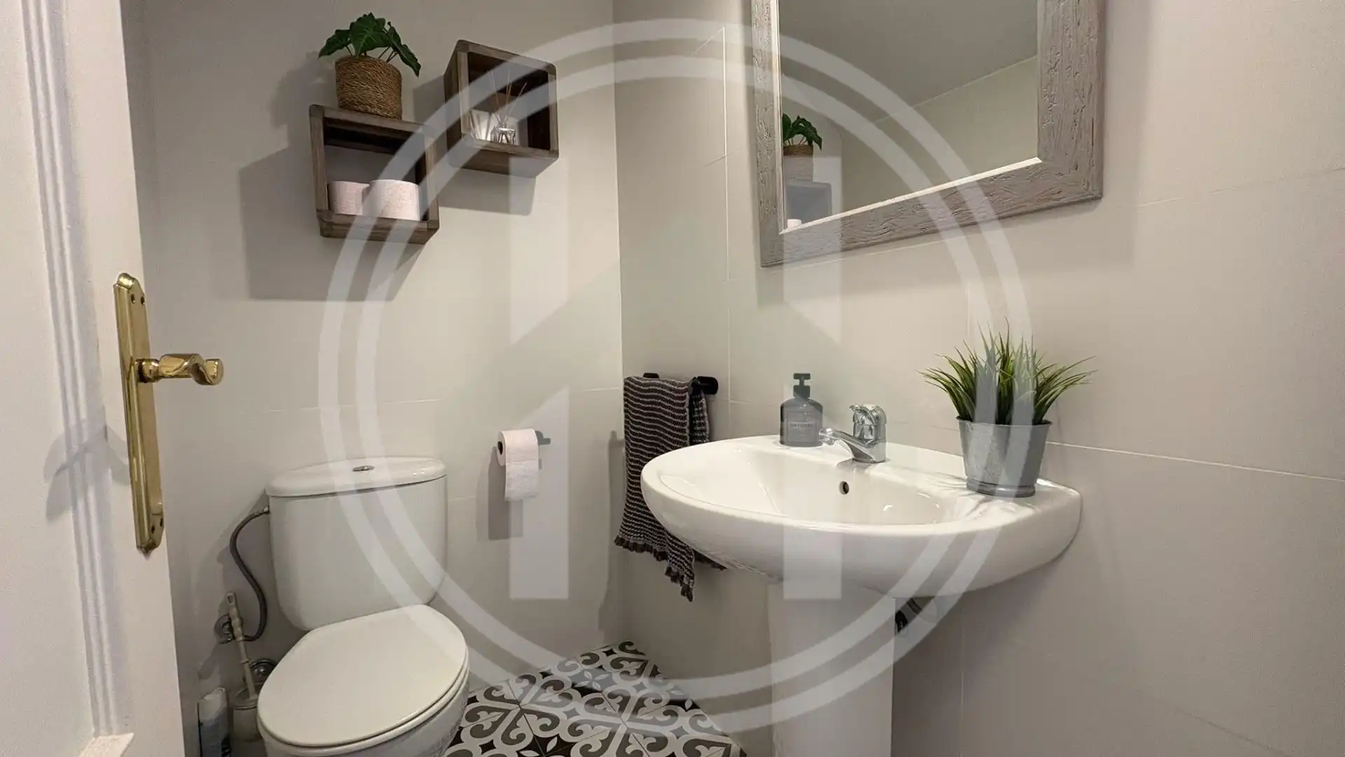 Badezimmer von Haus oder Chalet zum Verkauf in Cardedeu mit Heizung, Privatgarten und Terrasse