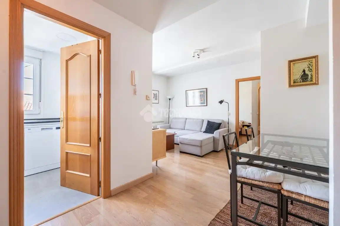 Sala de estar de Piso en venta en Madrid con Aire acondicionado, Trastero y Balcón
