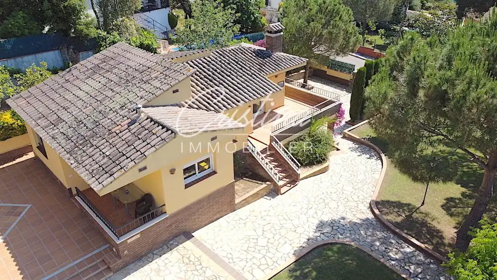 Jardín de Casa o chalet en venta en Santa Cristina d'Aro con Jardín privado