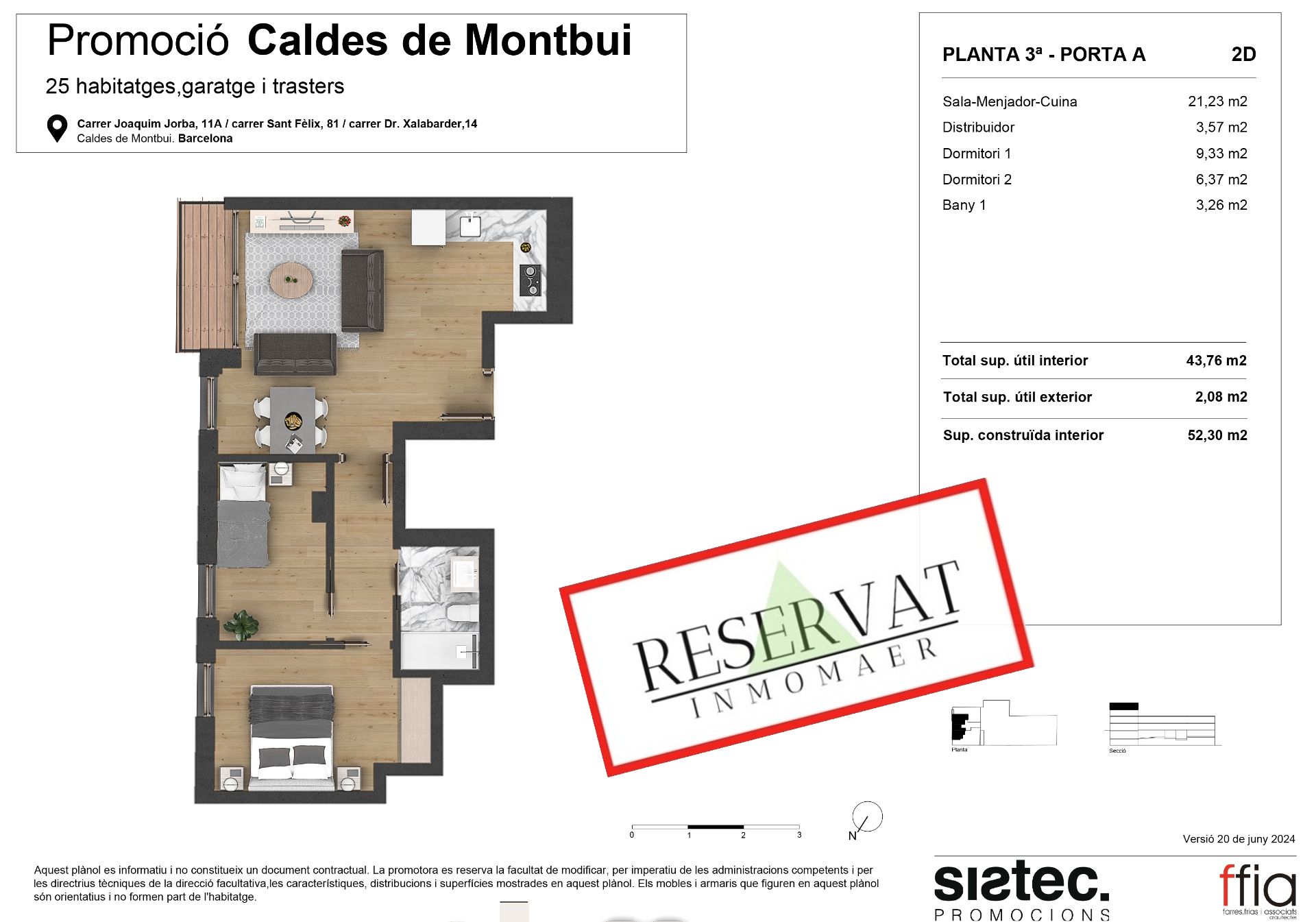 Attic for sale in Carrer Doctor Xalabarder, 14, Caldes de Montbui