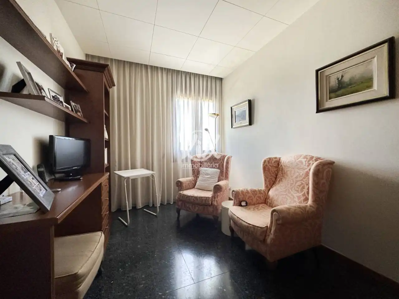 Sala de estar de Piso en venta en Mataró con Aire acondicionado, Calefacción y Terraza