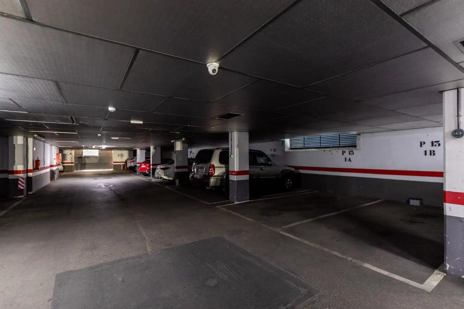 Parking of Flat for rent in Pozuelo de Alarcón  with Air Conditioner, Heating and Private garden