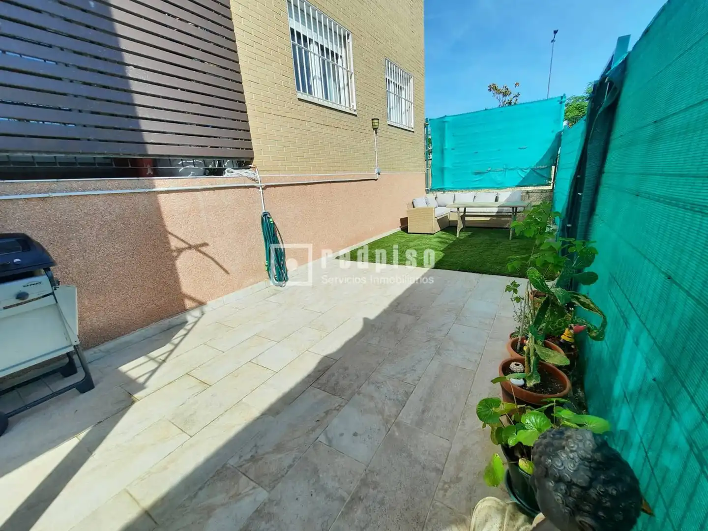 Terrasse von Wohnung zum Verkauf in Colmenar Viejo mit Heizung, Privatgarten und Terrasse