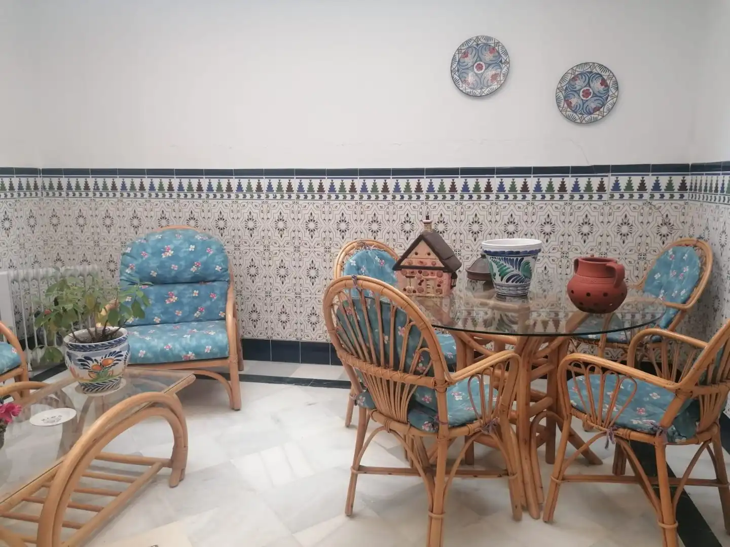 Jardí de Casa adosada en venda en El Puerto de Santa María amb Aire condicionat, Calefacció i Traster