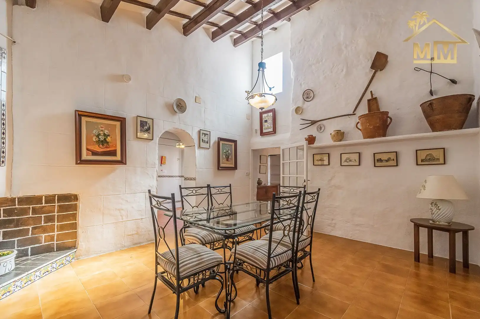 Comedor de Casa o chalet en venta en Es Castell con Aire acondicionado, Calefacción y Jardín privado