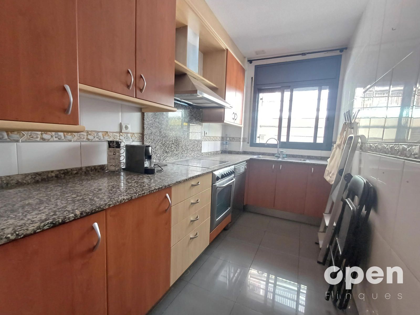 Kitchen of Flat for sale in Terrassa  with Heating