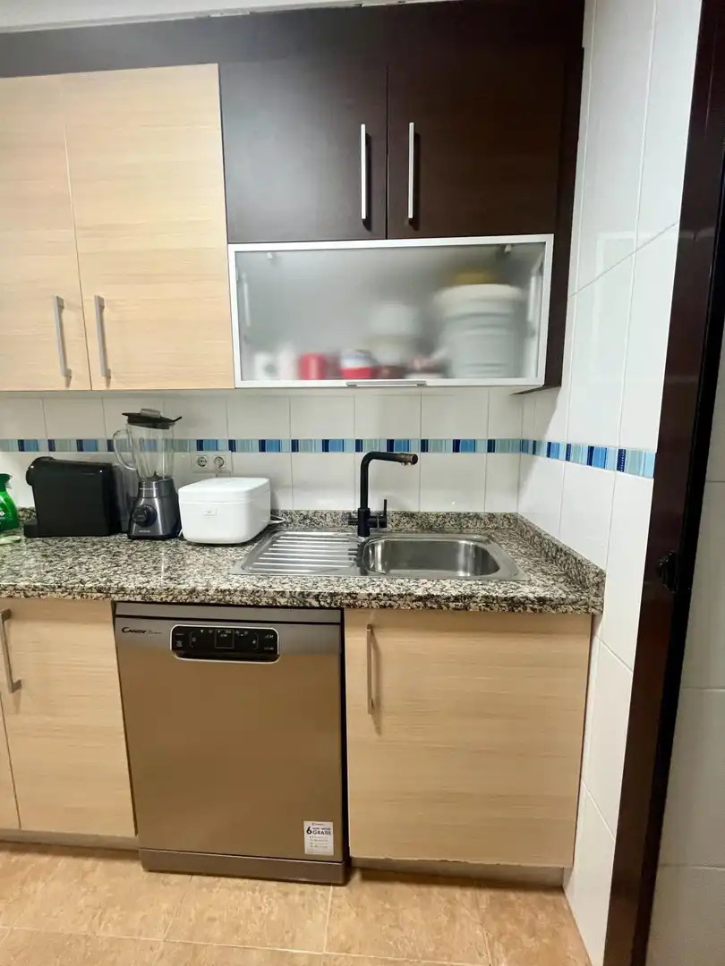 Kitchen of Flat for sale in Elche / Elx  with Air Conditioner, Heating and Furnished