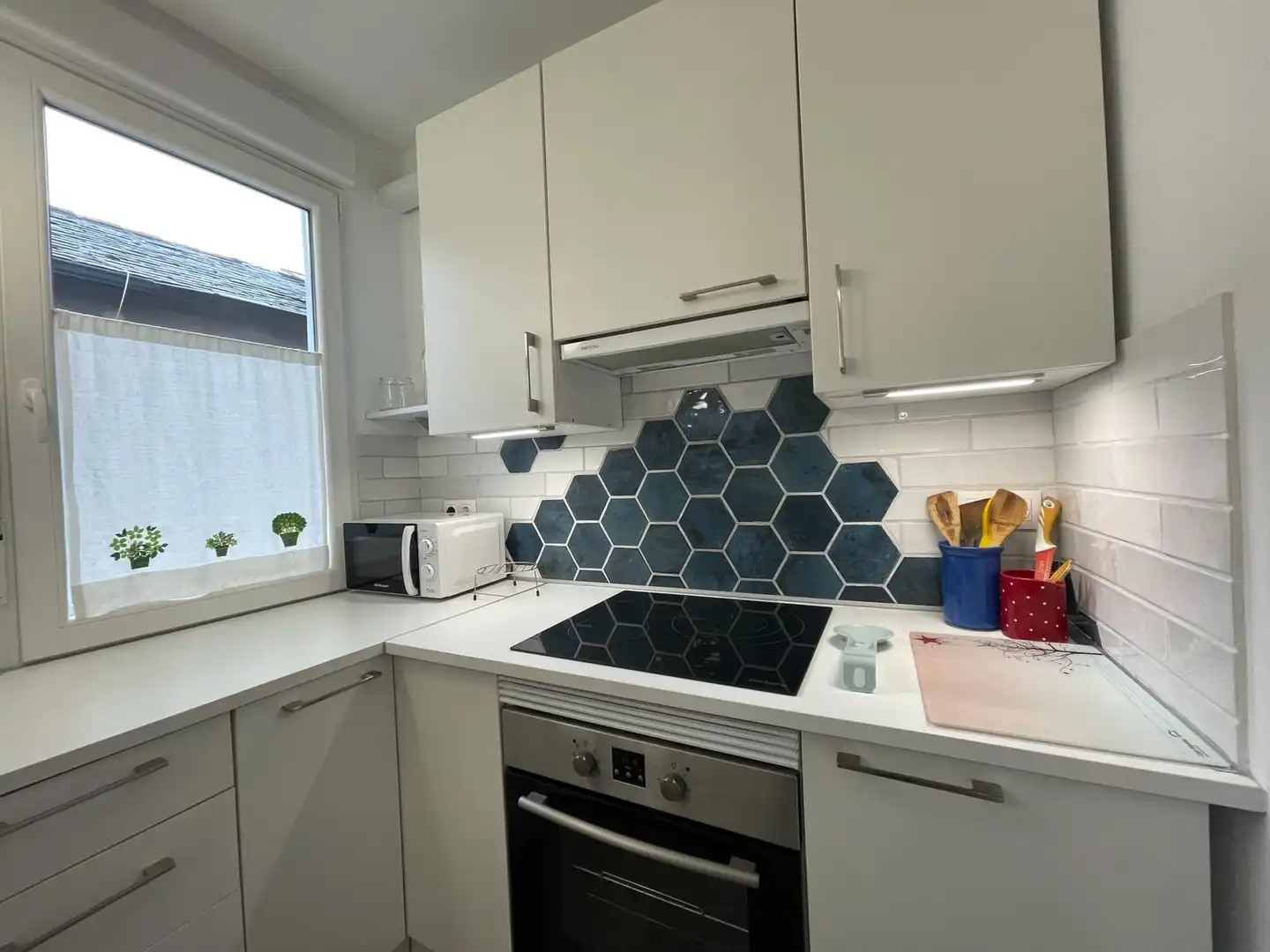 Cocina de Piso de alquiler en Ponferrada con Calefacción y Amueblado