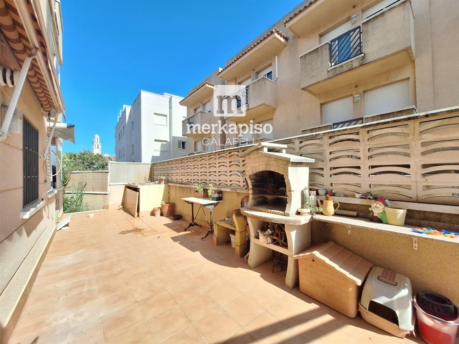 Terrace of Flat for sale in Cubelles  with Heating, Terrace and Storage room