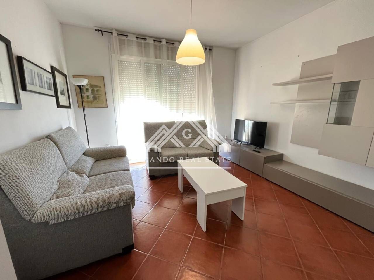 Living room of Flat to rent in Dos Hermanas  with Air Conditioner, Heating and Furnished