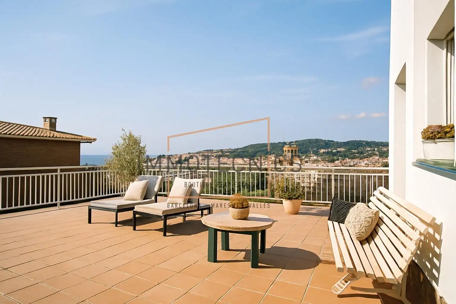 Terrassa de Casa o xalet en venda en Canet de Mar amb Aire condicionat, Calefacció i Jardí privat