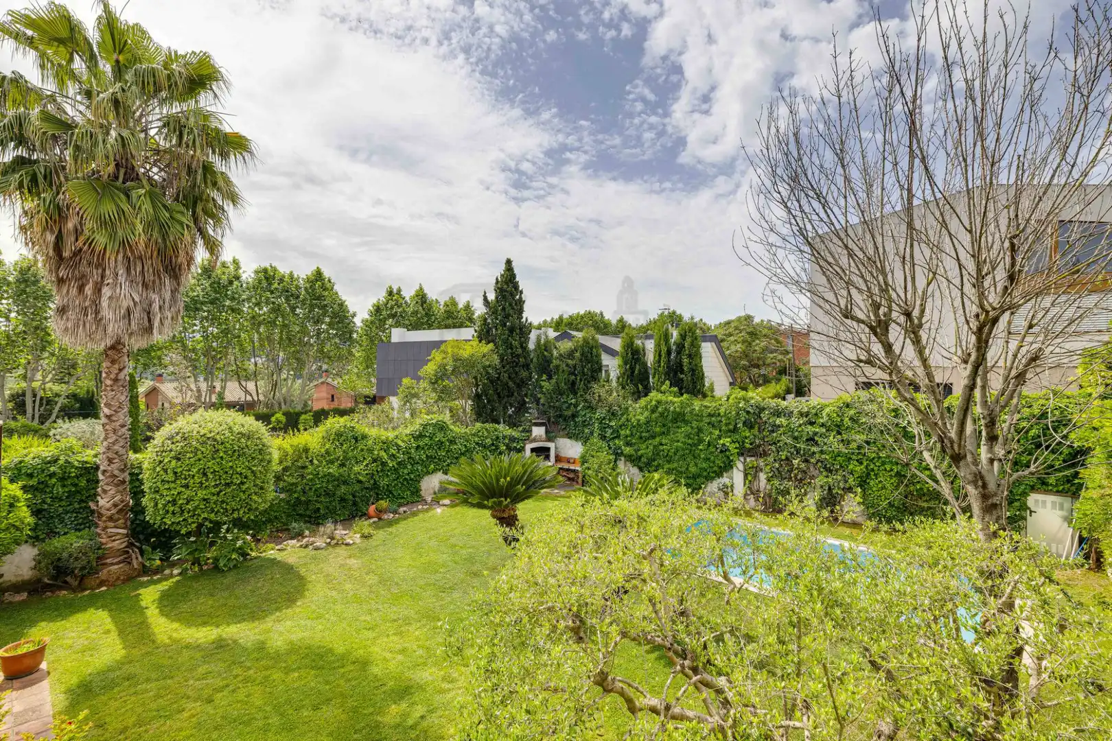 Jardín de Casa o chalet en venta en Sant Cugat del Vallès con Calefacción, Jardín privado y Parquet