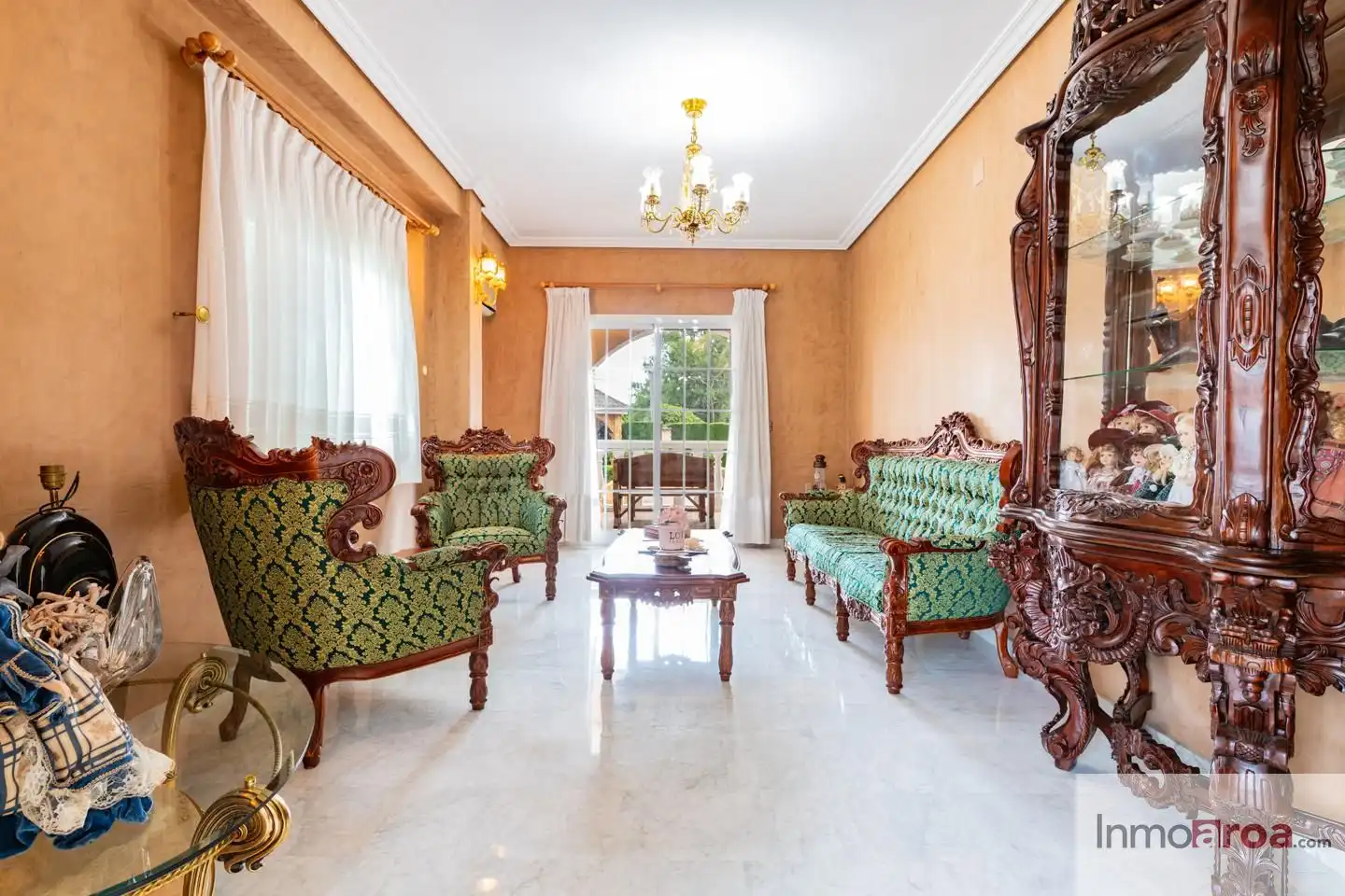 Living room of Houses for sale in L'Eliana  with Private garden, Terrace and Swimming Pool