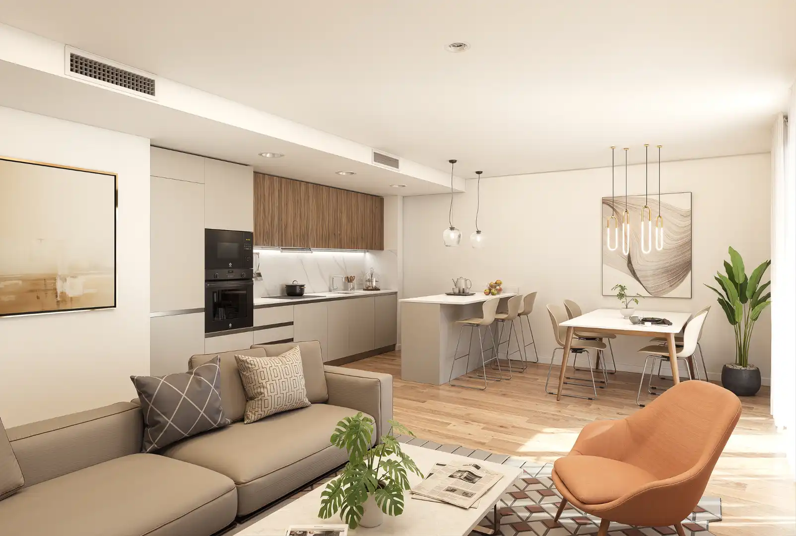 Piso de obra nueva con terraza en venta en Carrer dels Pellaires
