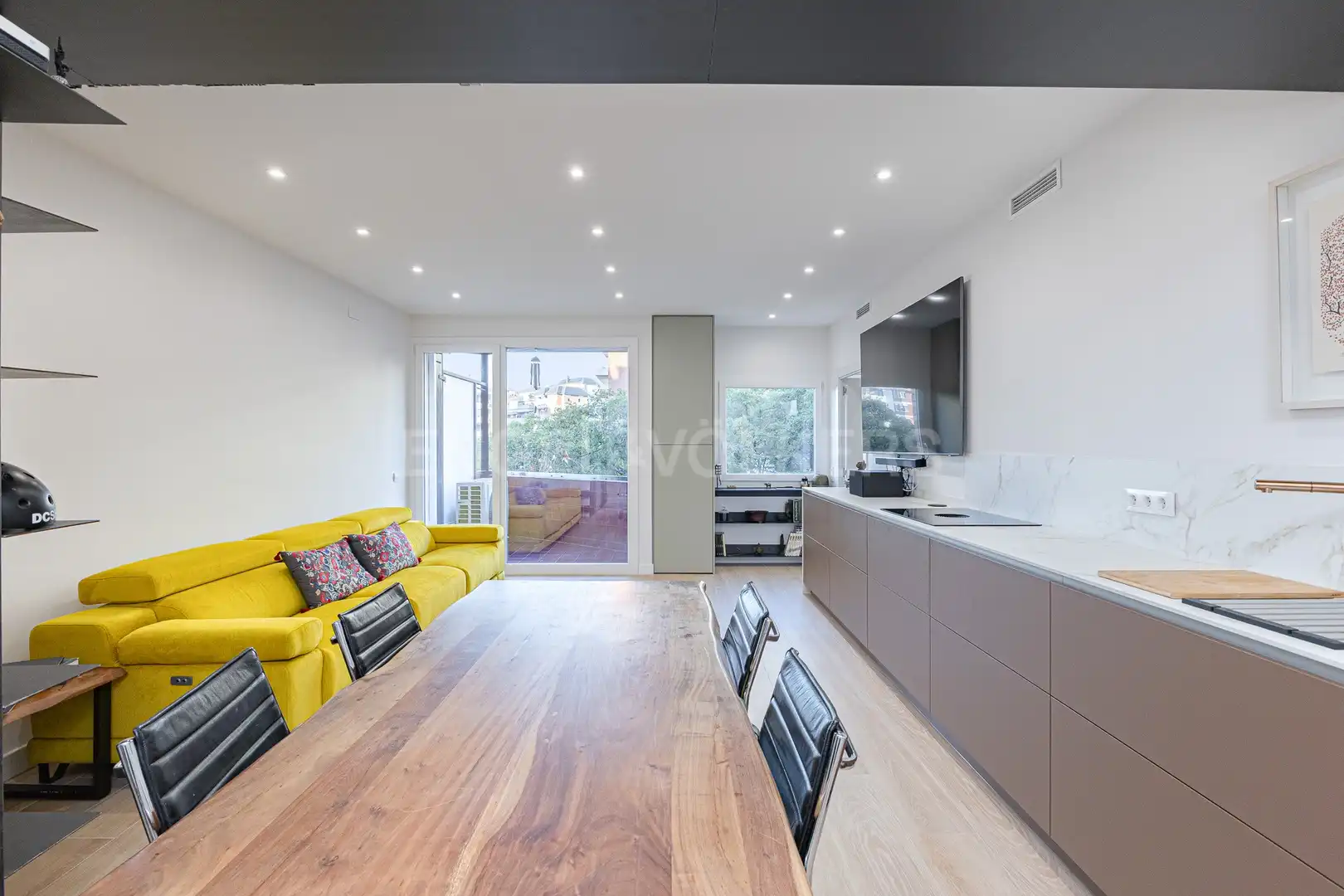 Cocina de Piso en venta en Barcelona con Aire acondicionado, Calefacción y Parquet