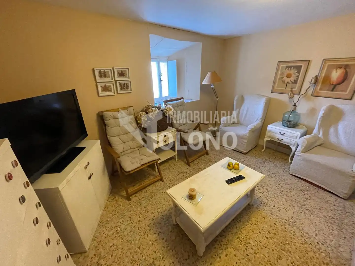 Sala d'estar de Casa o xalet en venda en Labastida / Bastida amb Moblat