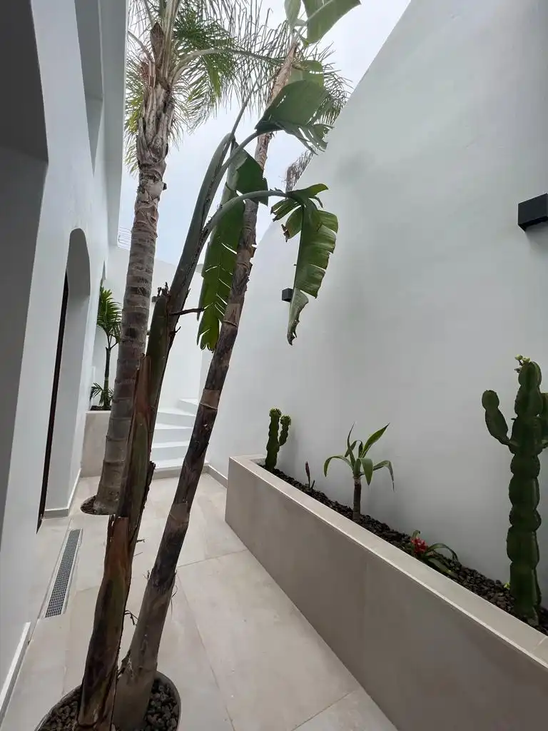 Terraza de Casa o chalet de alquiler en Salobreña con Aire acondicionado, Jardín privado y Parquet