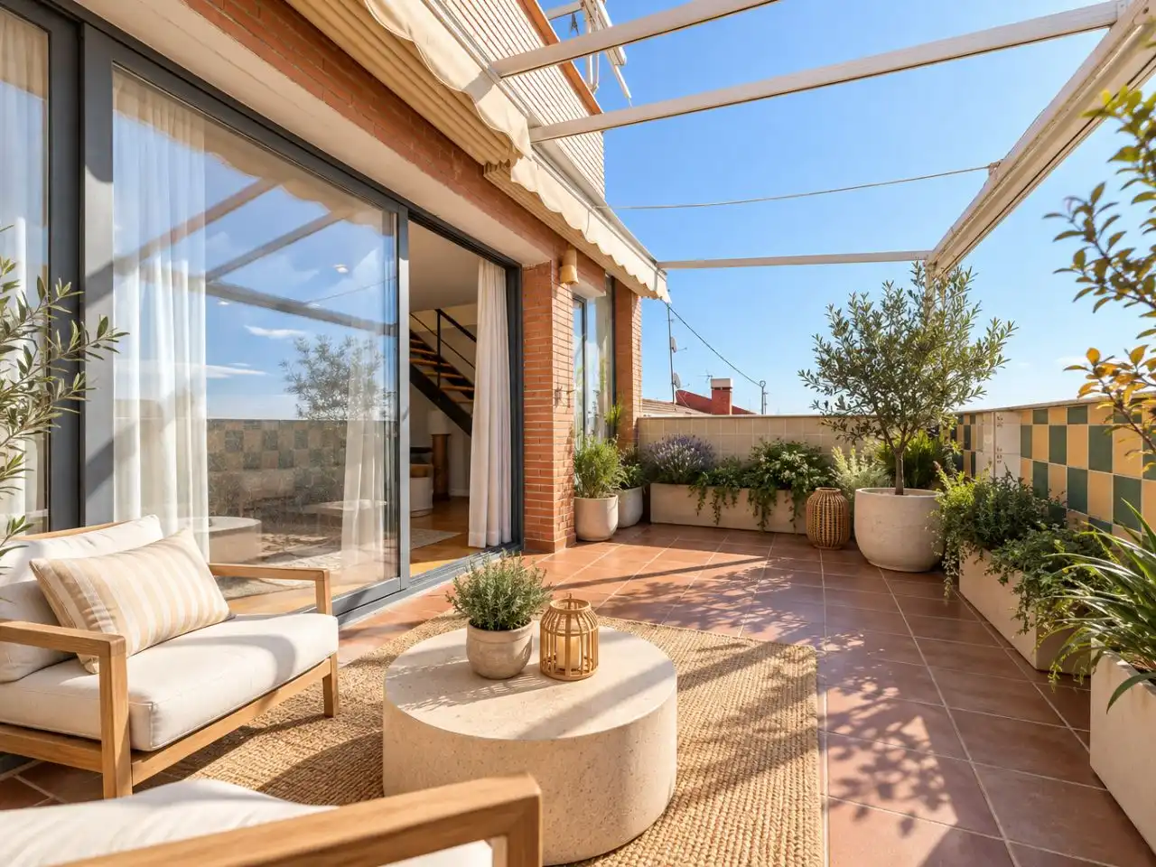 Terrassa de Casa o xalet en venda en Usera