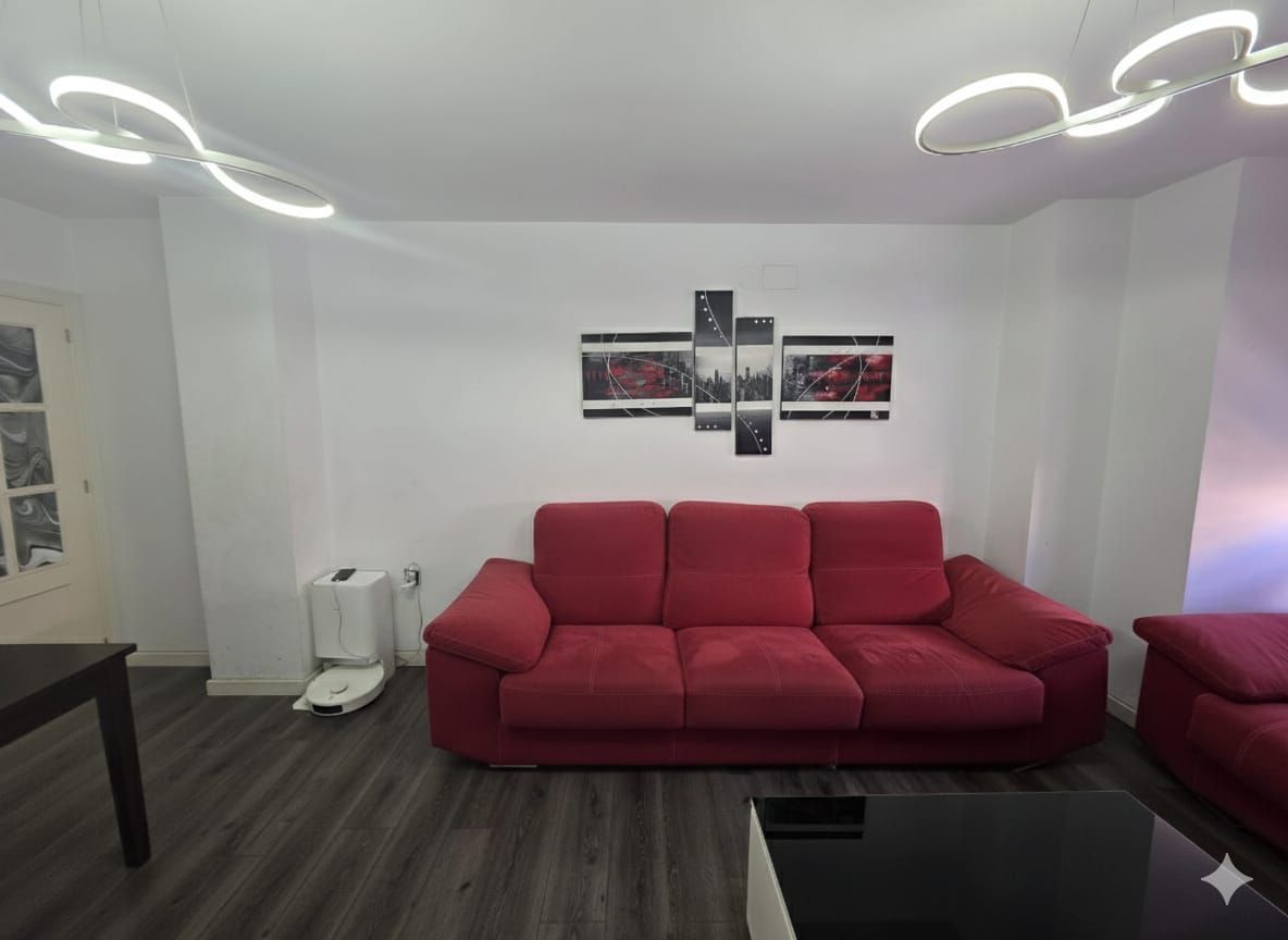Living room of Flat for sale in Málaga Capital  with Air Conditioner and Heating