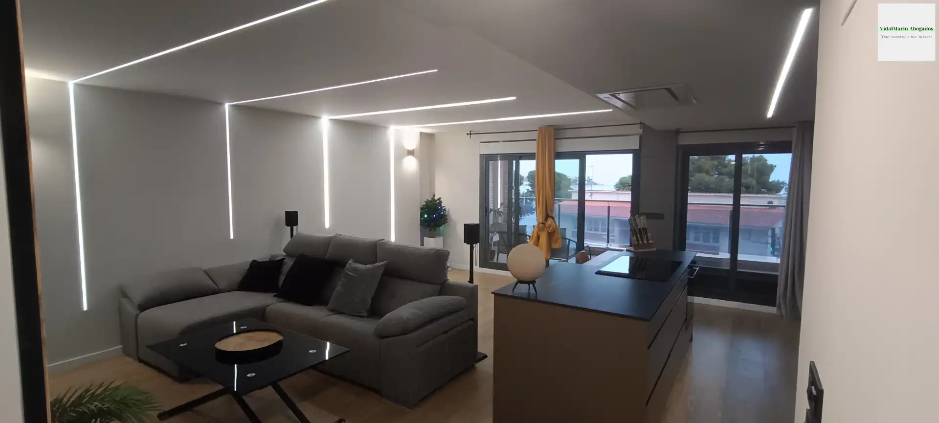 Sala d'estar de Pis de lloguer en Alicante / Alacant amb Aire condicionat, Calefacció i Terrassa