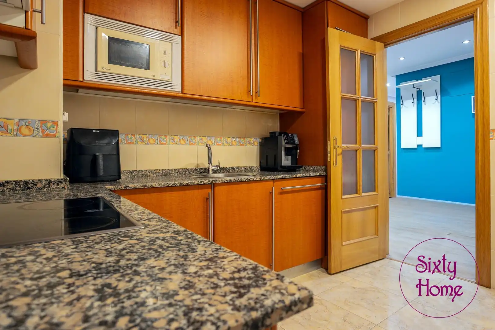Kitchen of Flat for sale in Zaragoza  with Air Conditioner, Heating and Terrace