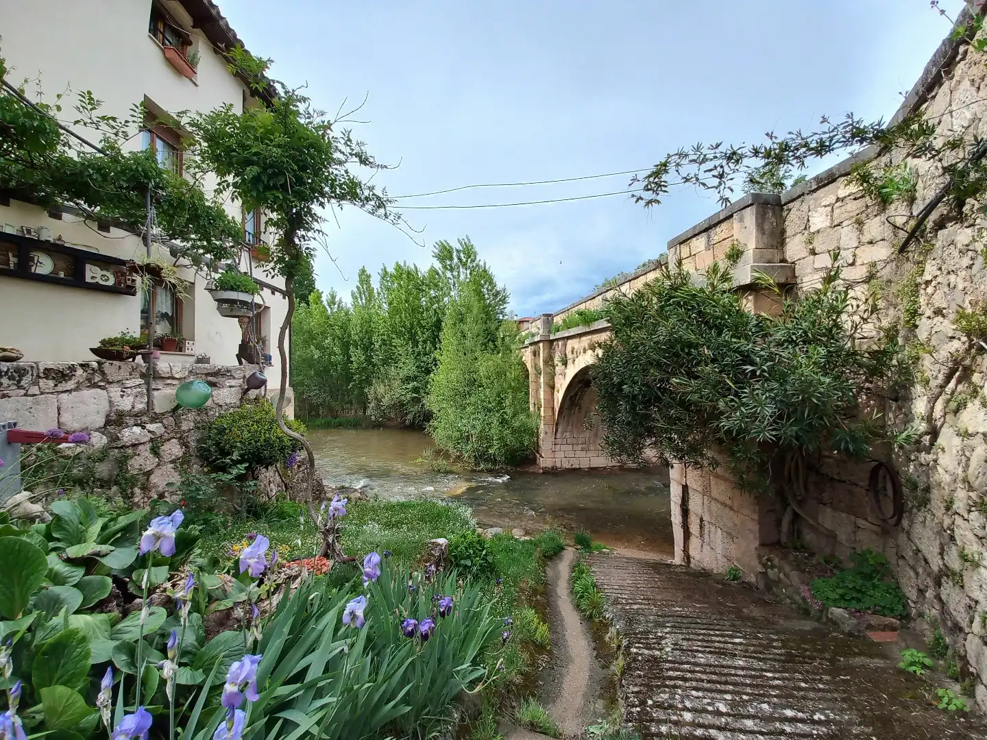Vista exterior de Finca rústica en venta en Covarrubias con Jardín privado y Trastero