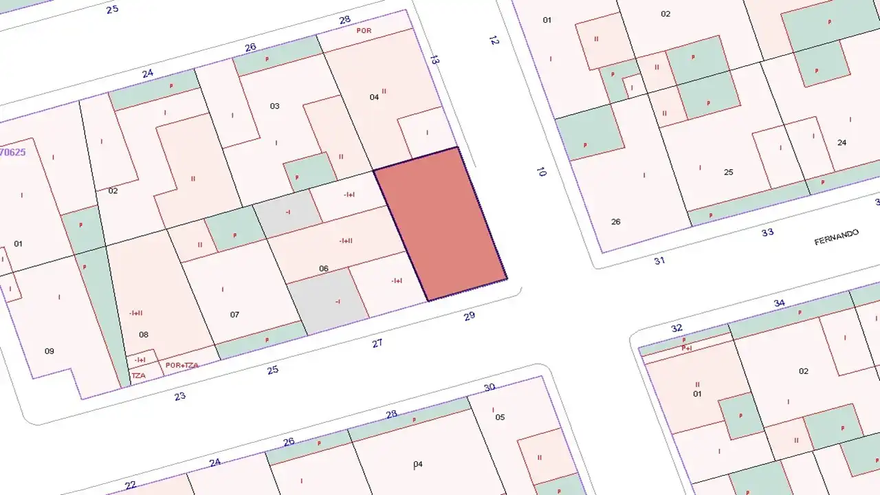 Terreno en venta en C/ Fernando Poo - Bda. Cuatro Santos, Los Barreros - Cuatro Santos