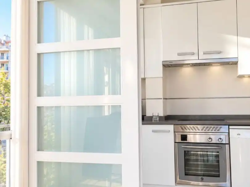 Cocina de Piso en venta en  Madrid Capital con Aire acondicionado y Balcón