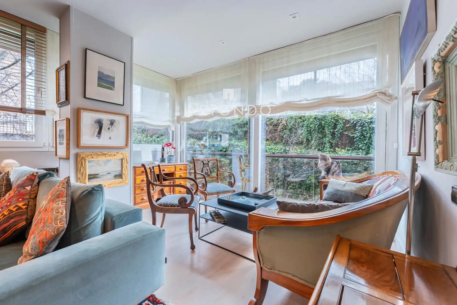 Sala de estar de Piso en venta en Madrid con Aire acondicionado, Calefacción y Terraza