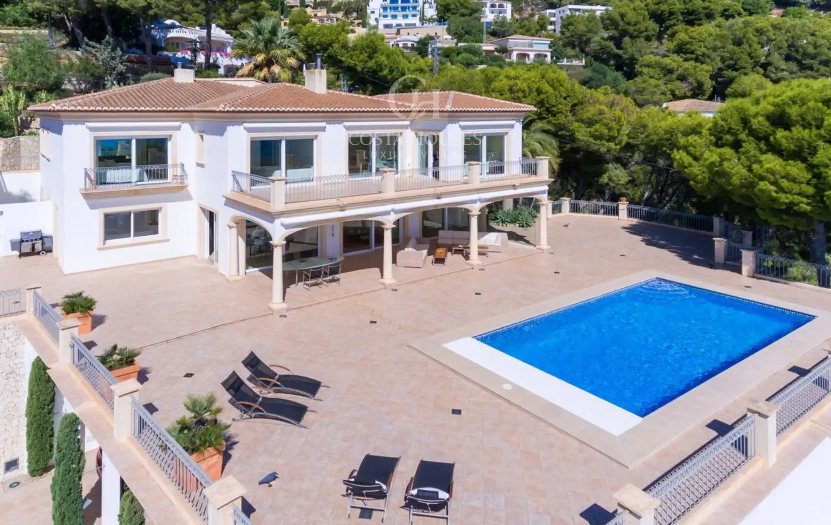 Exterior view of Houses for sale in Jávea / Xàbia  with Air Conditioner, Private garden and Terrace