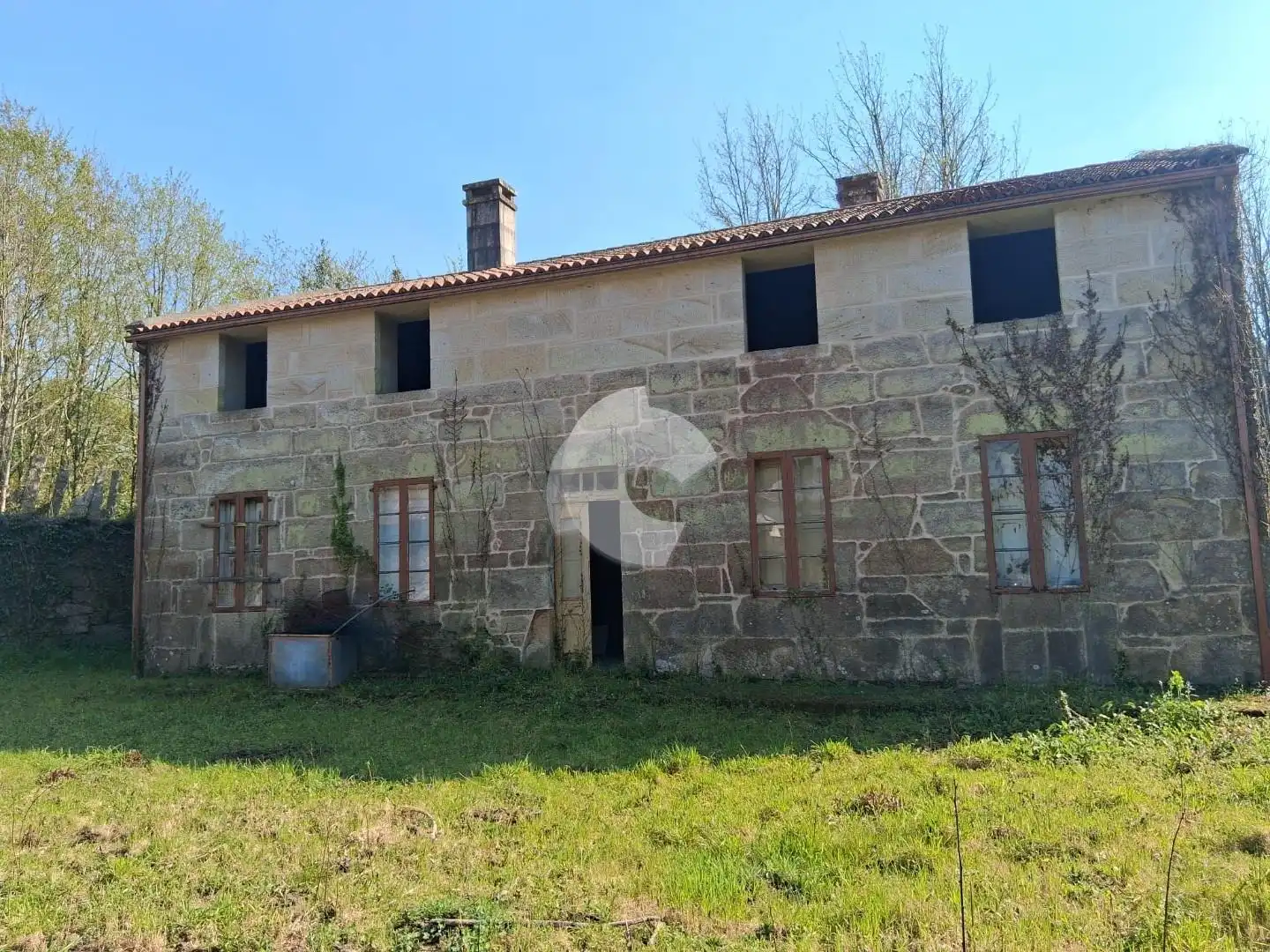Vista exterior de Casa o xalet en venda en Mondariz-Balneario amb Jardí privat