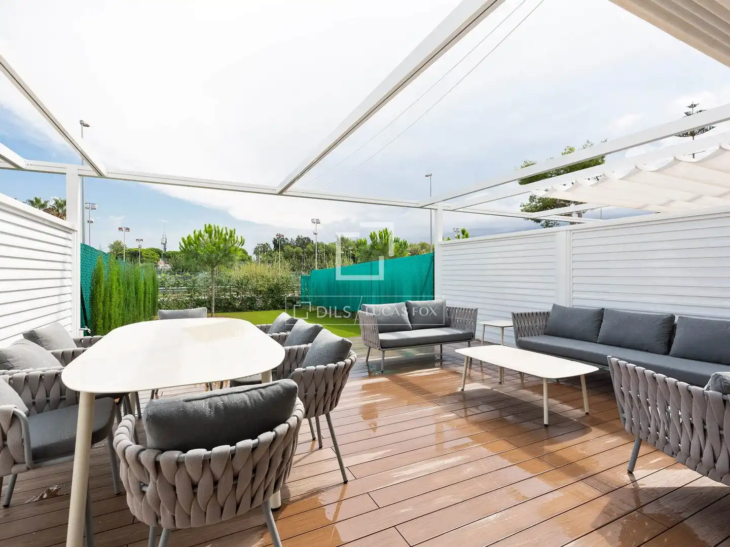 Terraza de Casa o chalet de alquiler en Gavà con Aire acondicionado, Calefacción y Jardín privado
