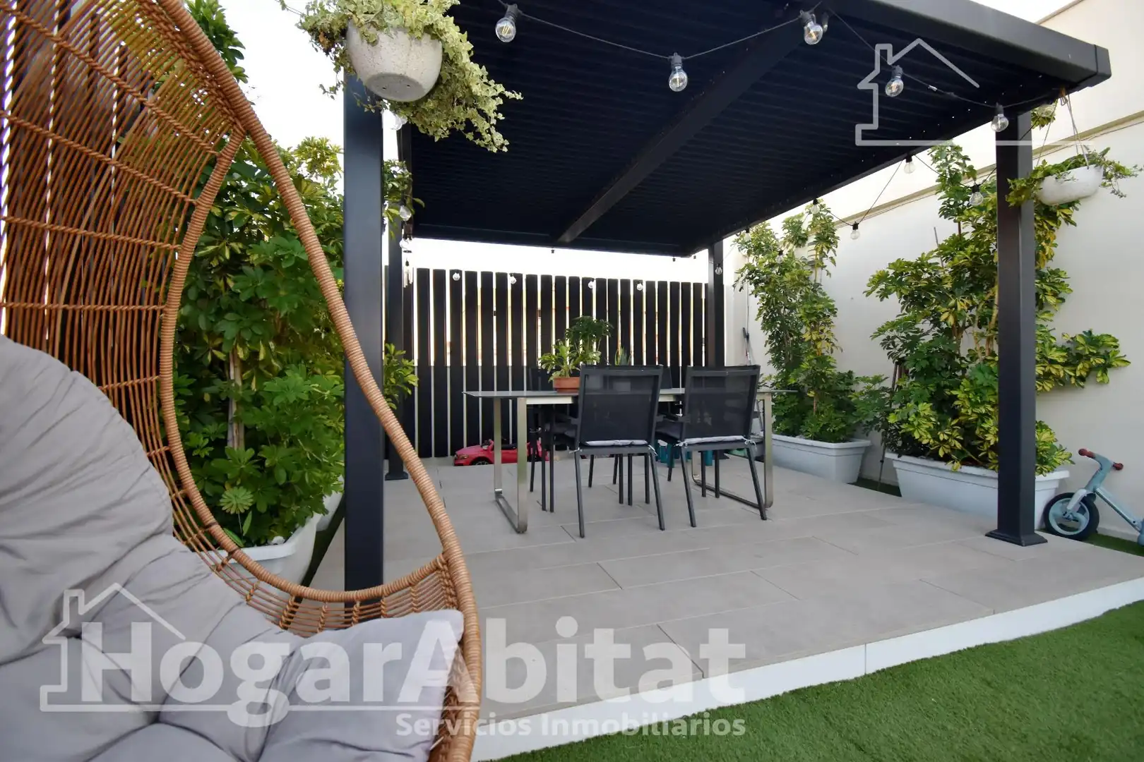 Terraza de Ático en venta en Castellón de la Plana / Castelló de la Plana con Aire acondicionado, Calefacción y Terraza