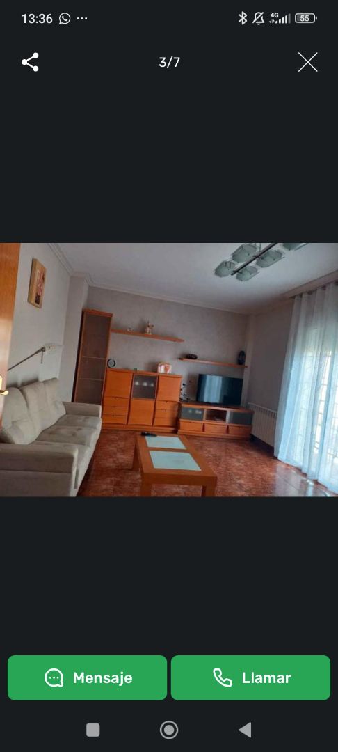 Living room of Flat to rent in Alhama de Granada  with Furnished