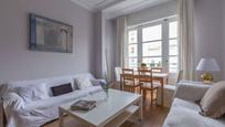 Living room of Flat for sale in  Madrid Capital  with Heating, TV and Balcony