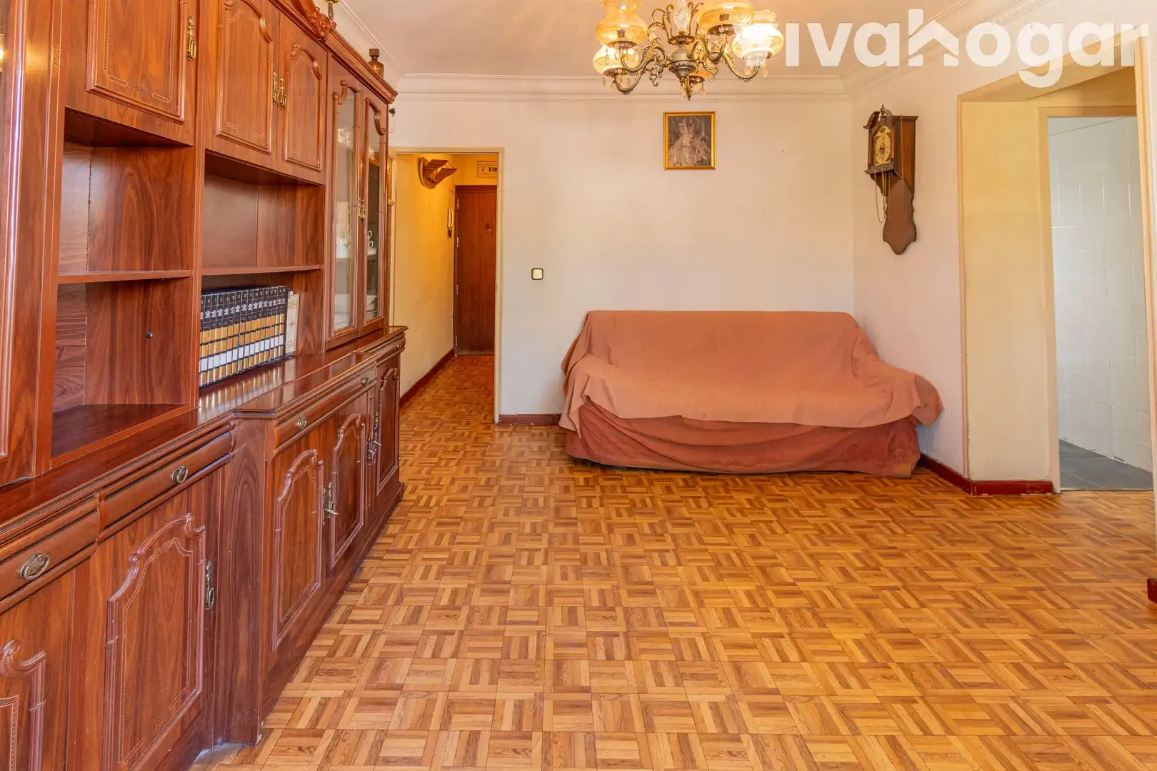 Living room of Flat for sale in Madrid  with Terrace