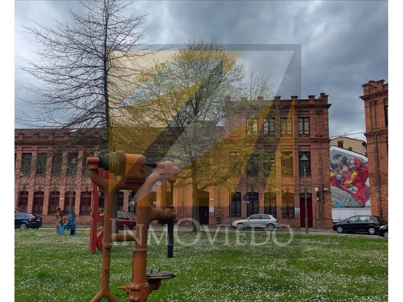 Vista exterior de Piso en venta en Langreo con Calefacción y Trastero