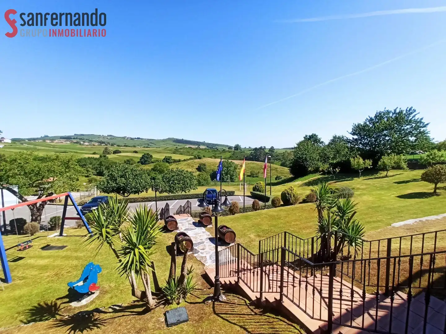 Terraza de Apartamento de alquiler en Santillana del Mar con Calefacción, Jardín privado y Terraza