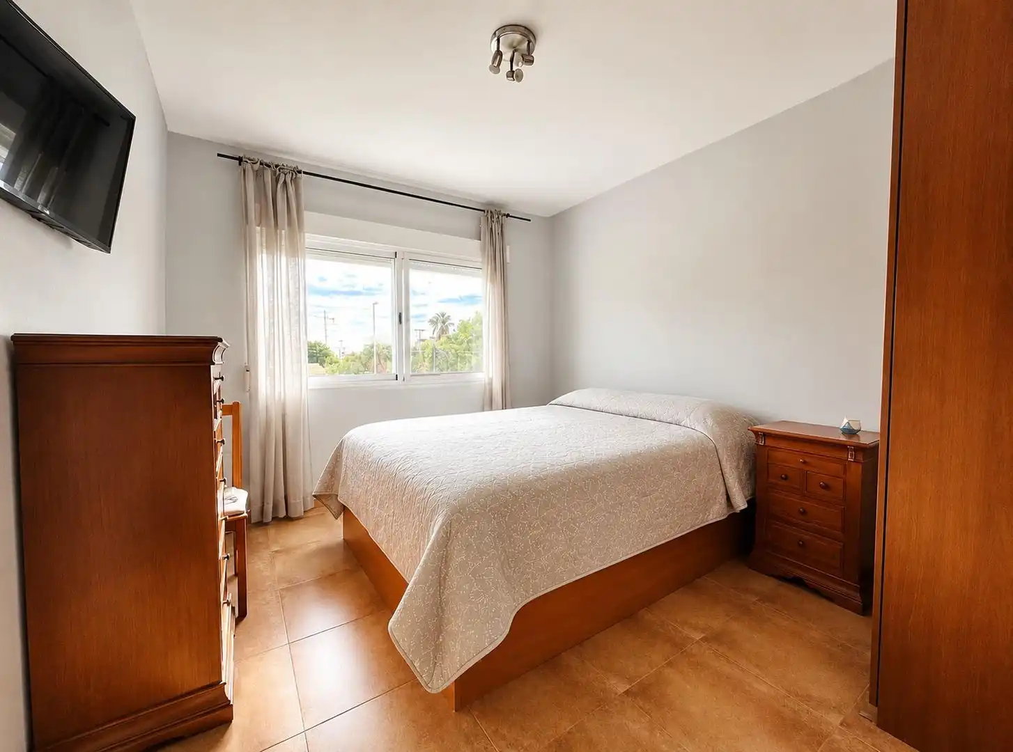 Bedroom of Flat for sale in El Campello  with Air Conditioner, Heating and Private garden