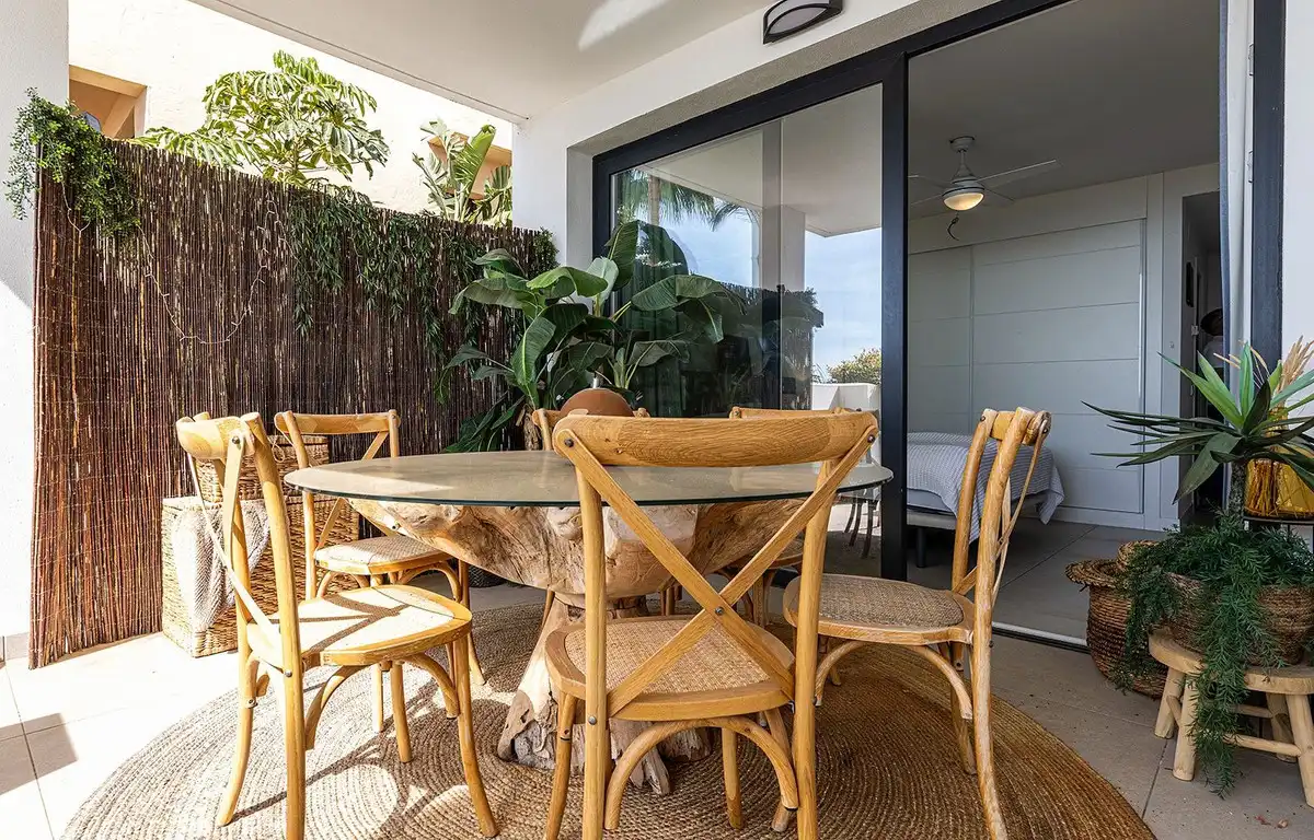 Terrassa de Apartament en venda en Benalmádena amb Aire condicionat, Calefacció i Sauna